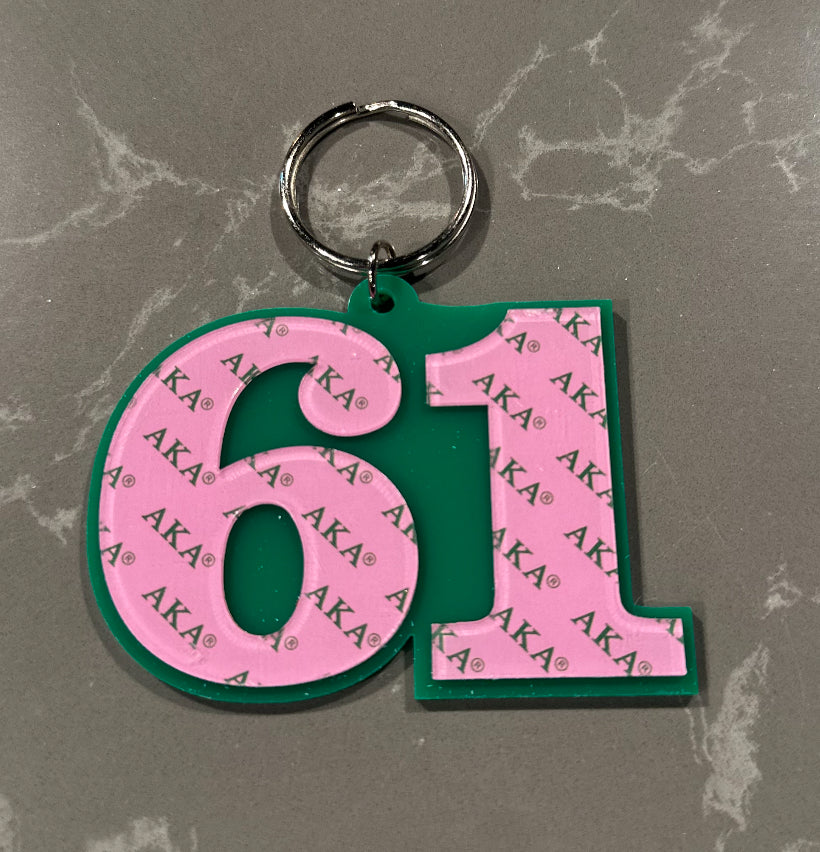 AKA Numbered Key Ring