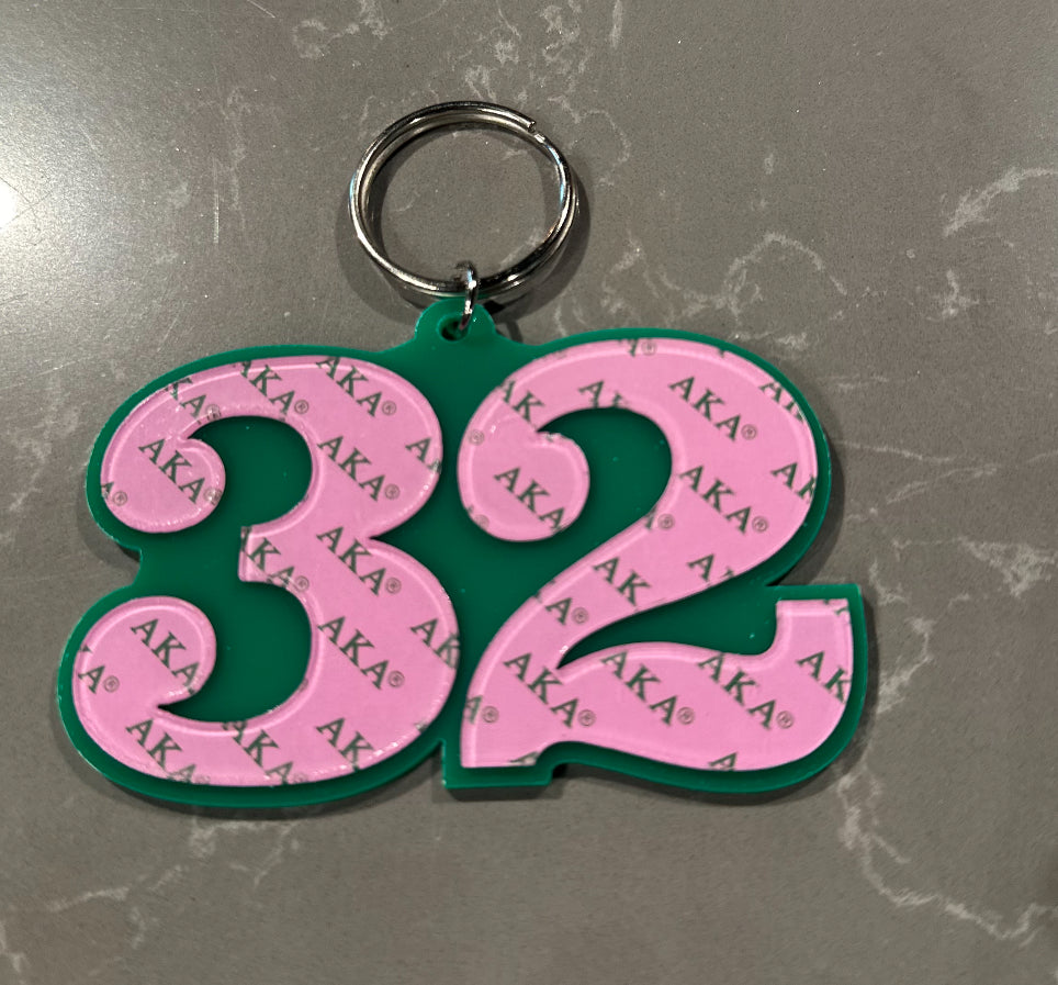 AKA Numbered Key Ring