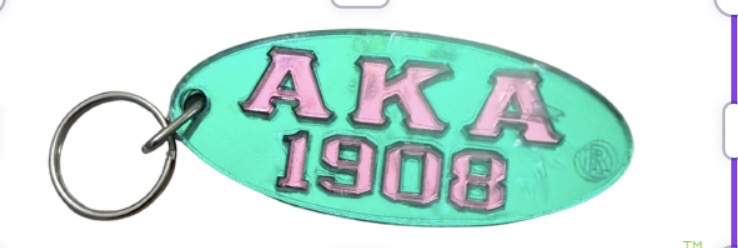 AKA Acrylic keyring