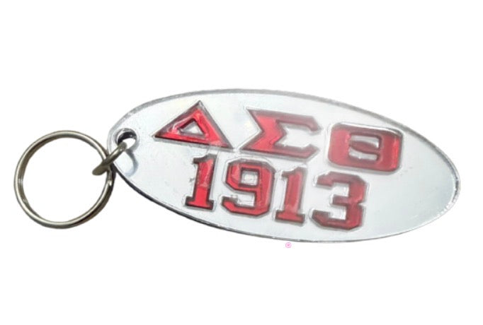 Delta Acrylic Key ring