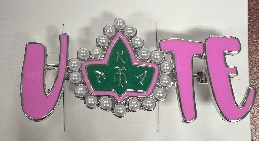 AKA Vote pin