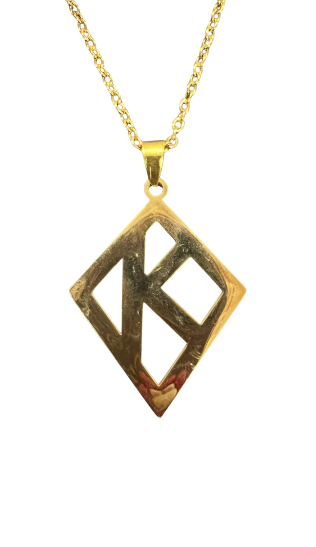 Kappa Floating K Necklace