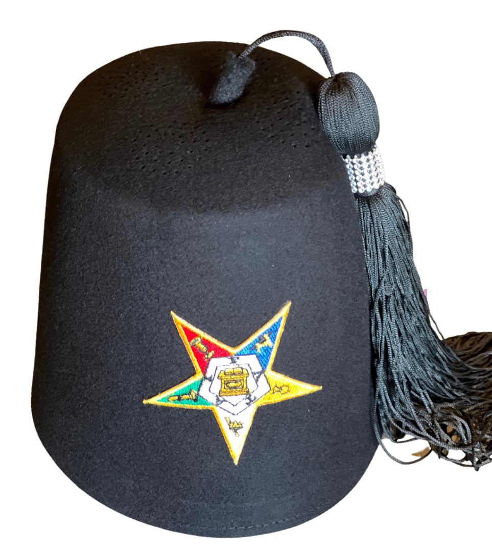 Order of Eastern Star Fez Hat