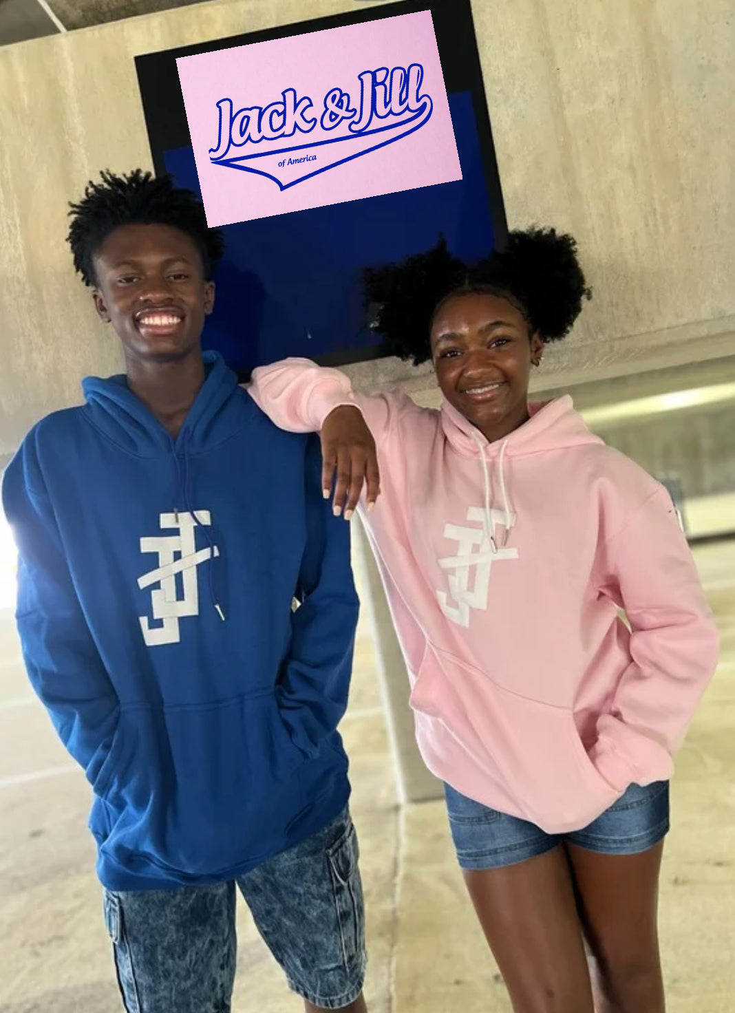 Jack and Jill Hoodie- Final Sale. No refunds or exchanges