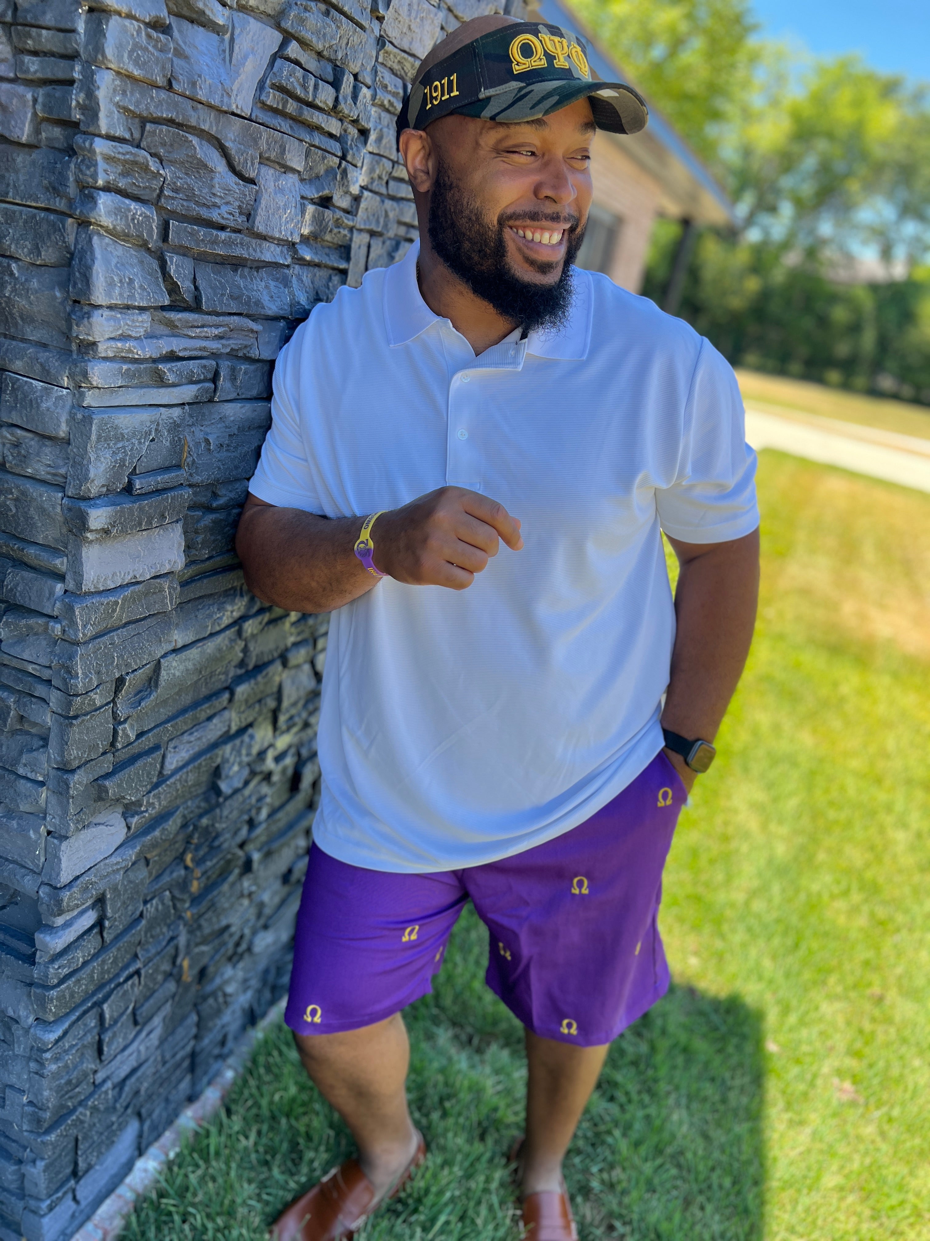 Omega purple Shorts