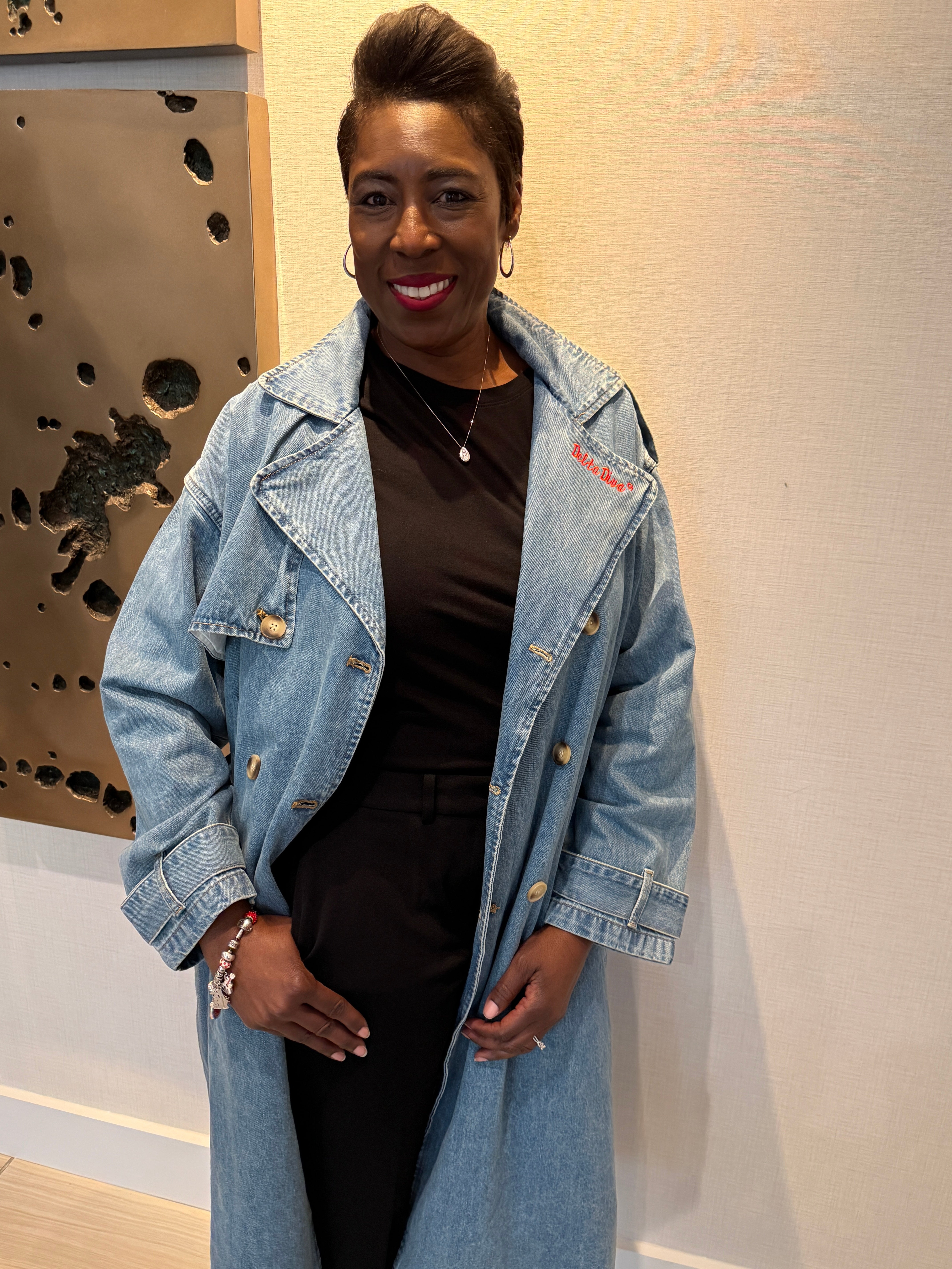Delta Denim Trench