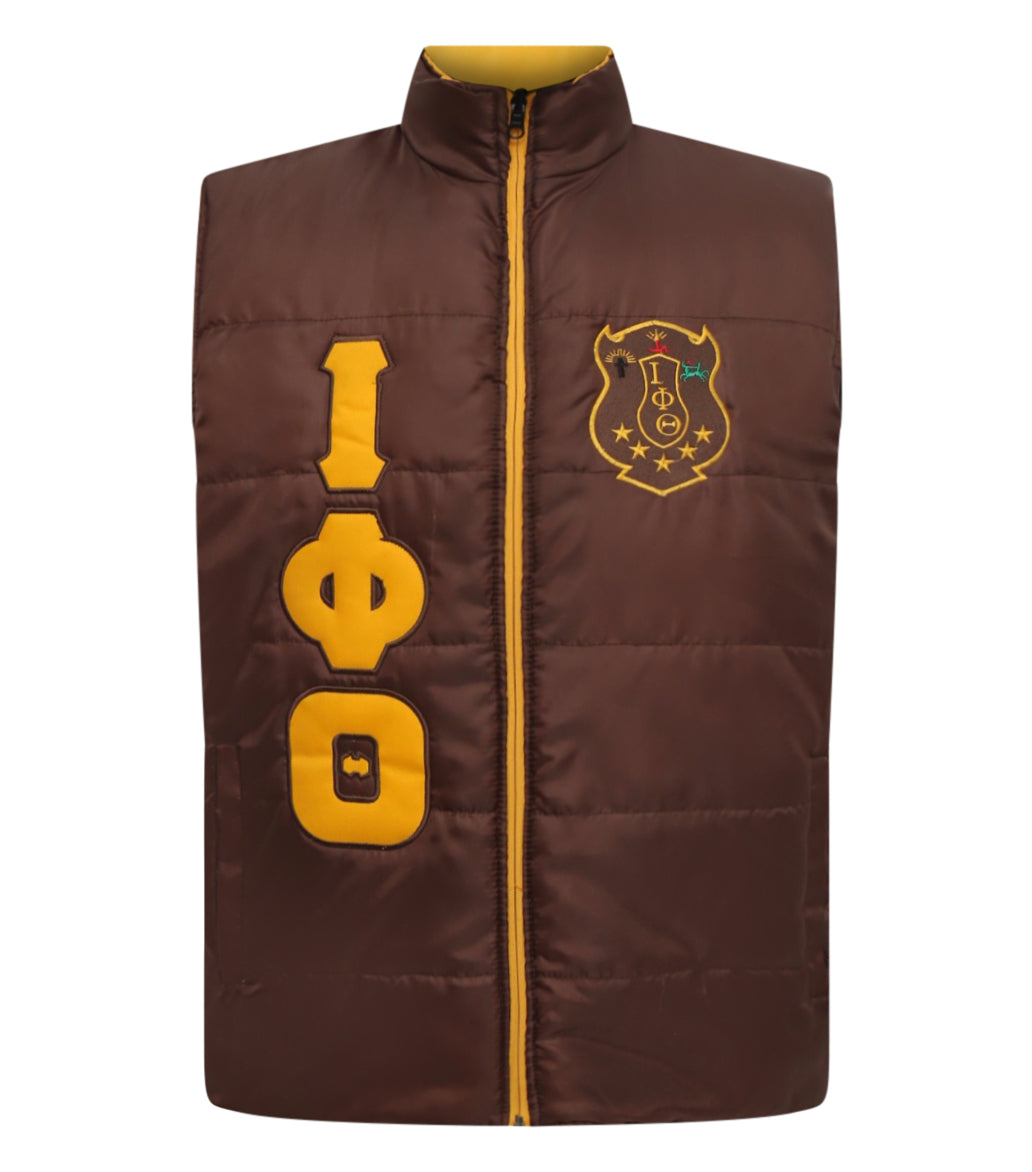 IOTA REVERSIBLE VEST- final sale. No exchanges or refunds