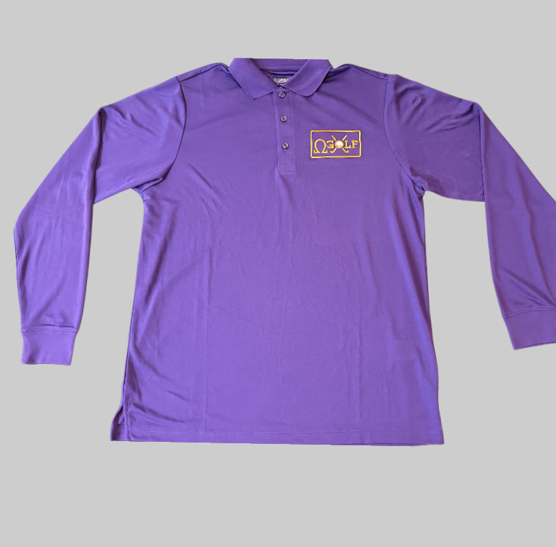 Omega Golf polo long sleeve