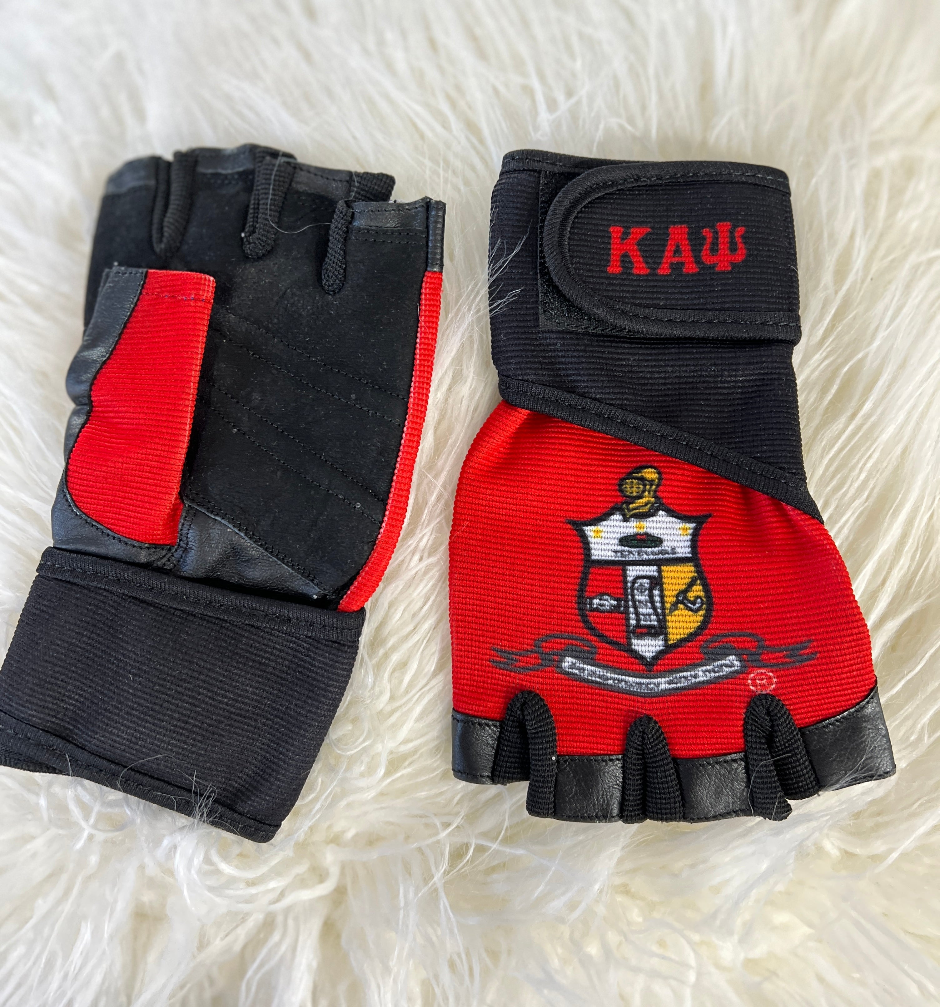 Kappa Alpha Psi Workout Gloves