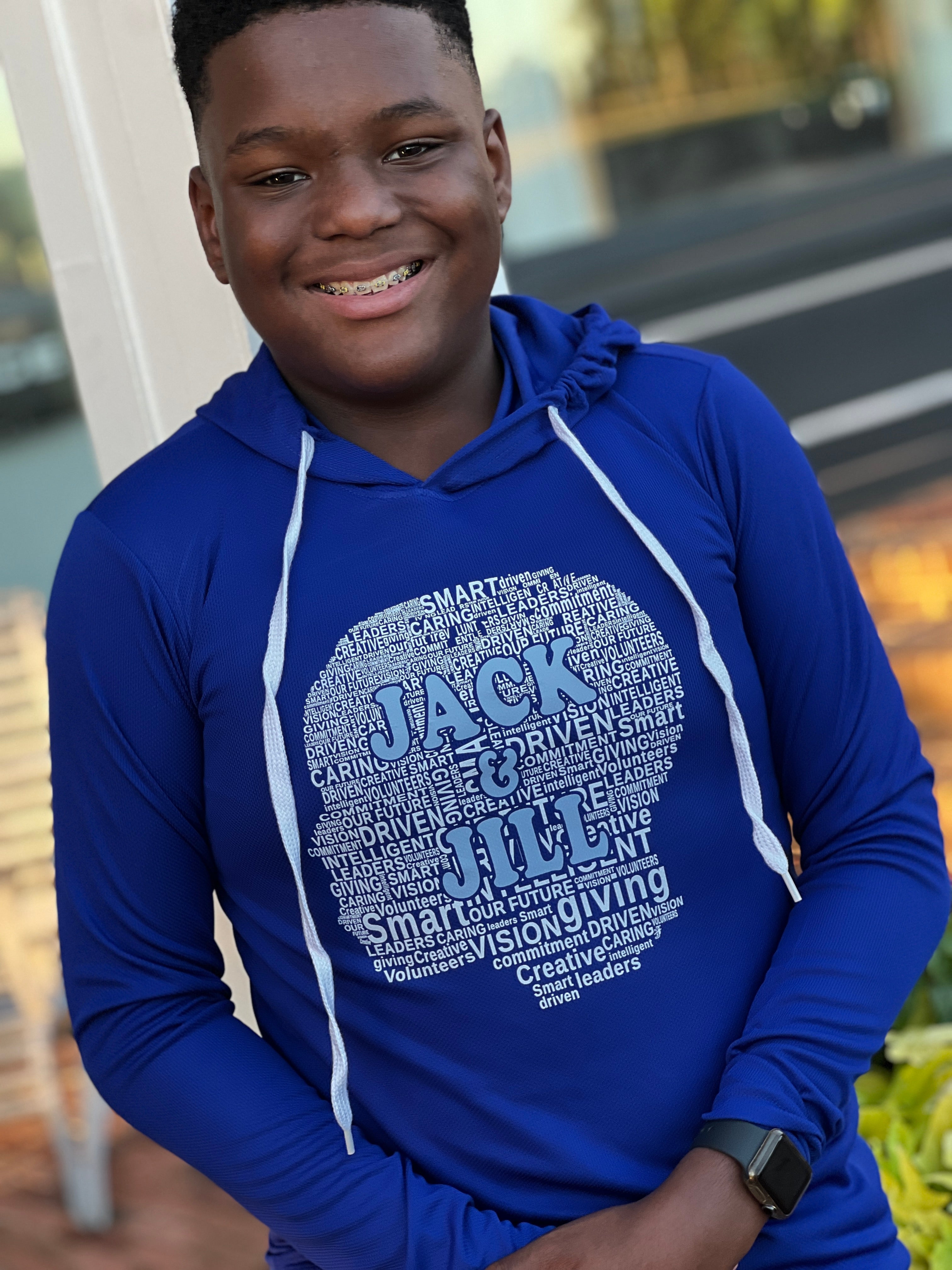 Hoodie- Dri fit- Jack & Jill