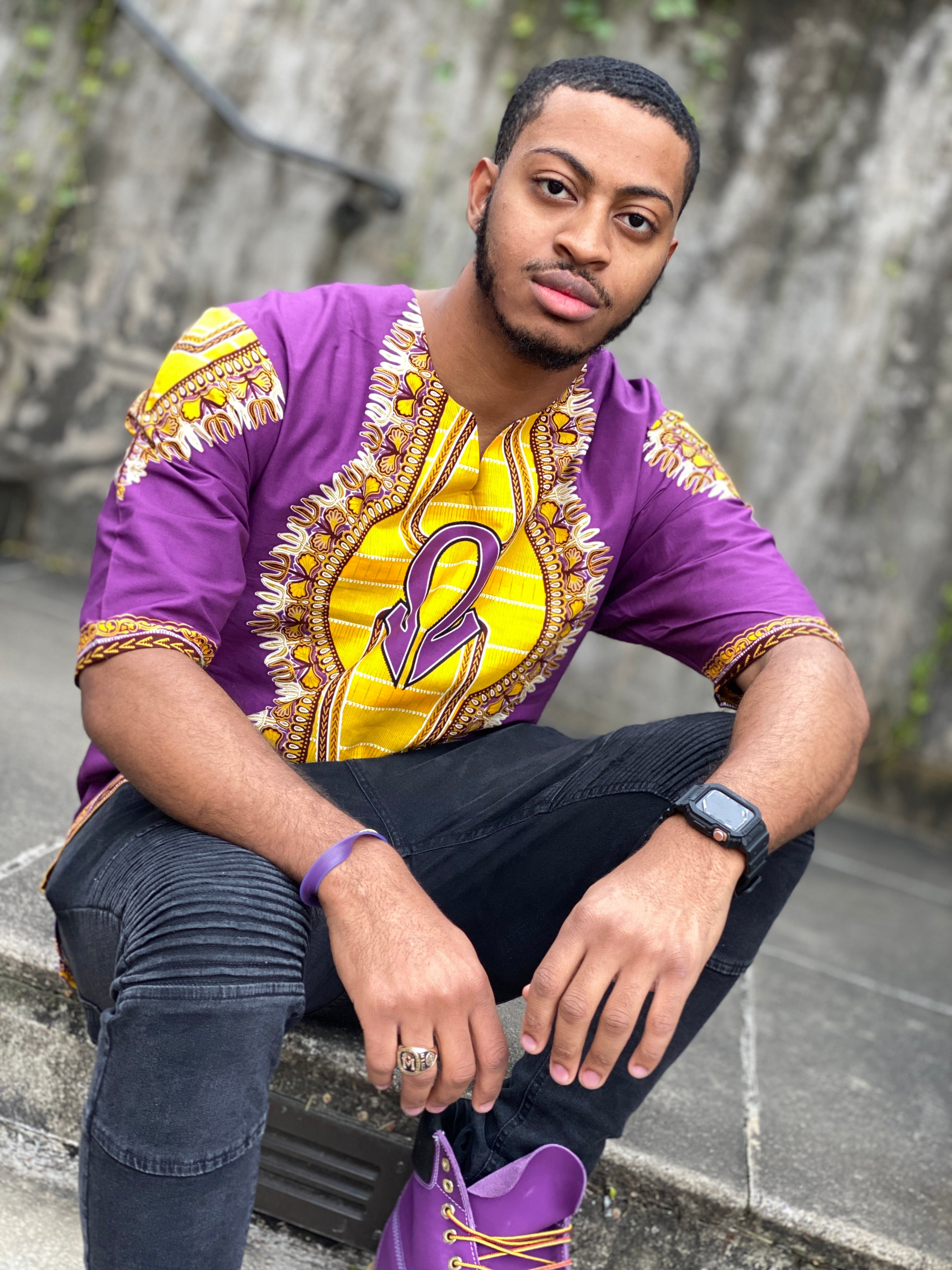 Dashiki Shirt- Omega Psi Phi