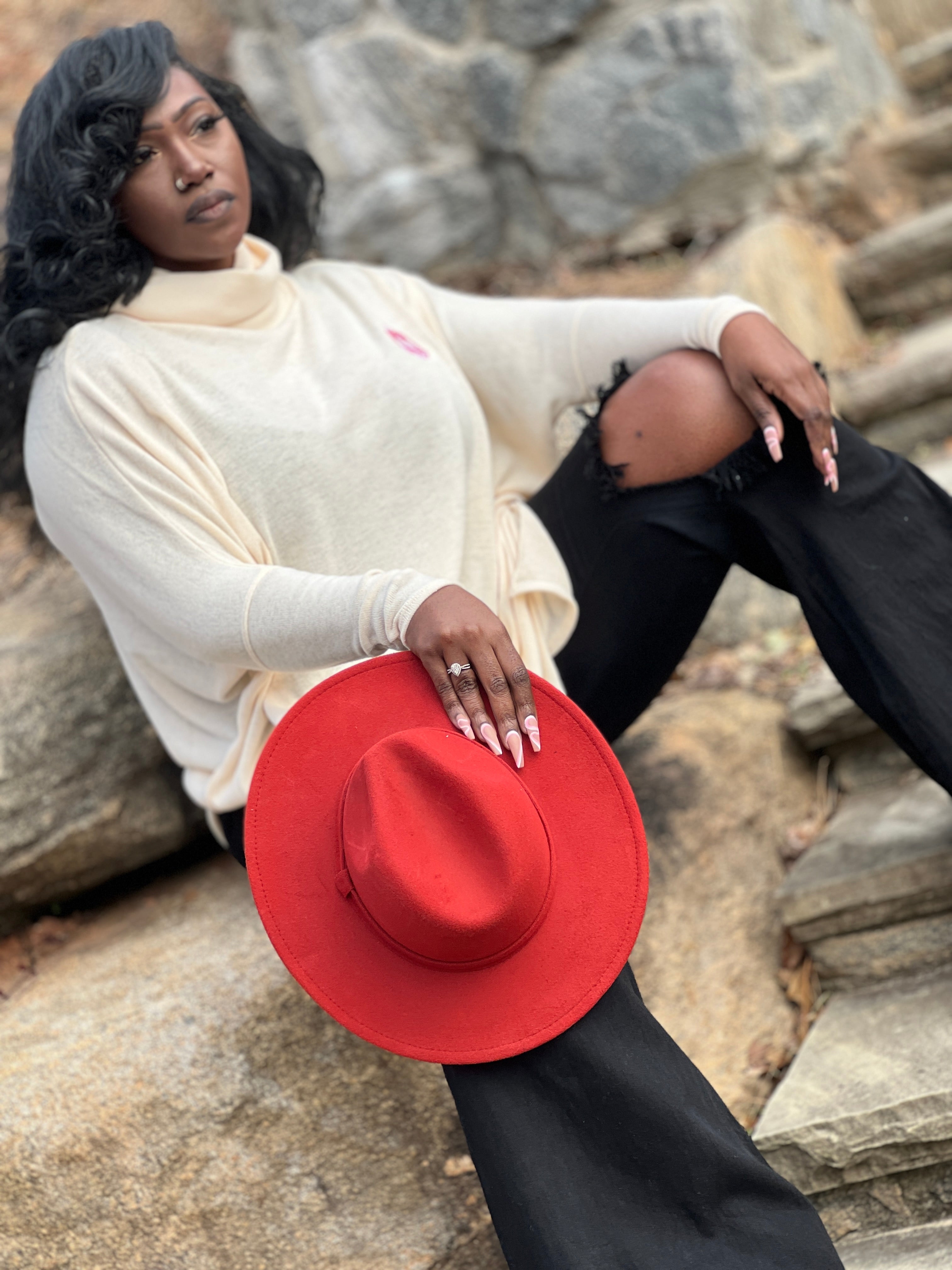 Delta Cowl Neck Sweater