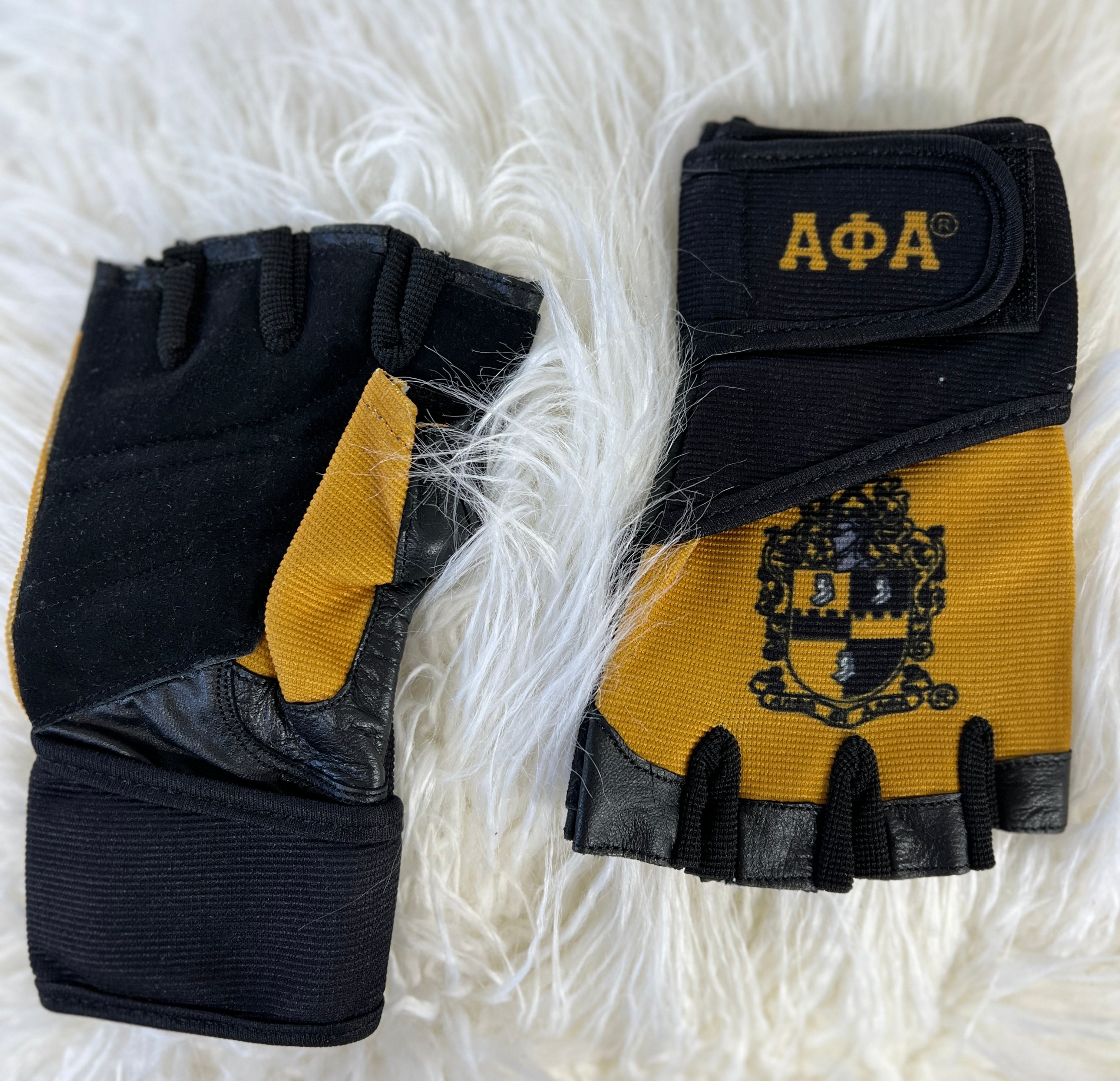 Alpha Phi Alpha Workout Gloves