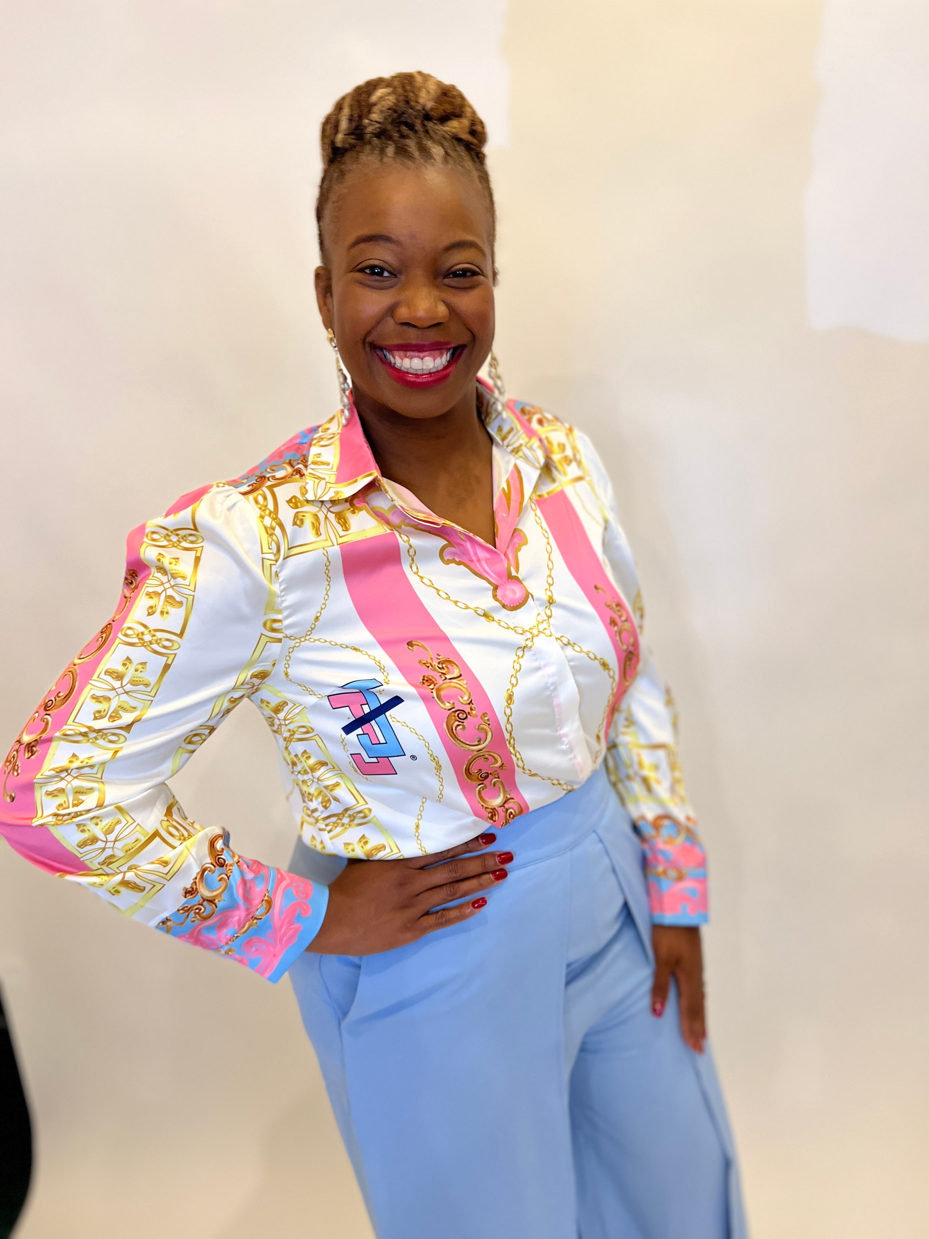 Chains & More Blouse- Jack and Jill