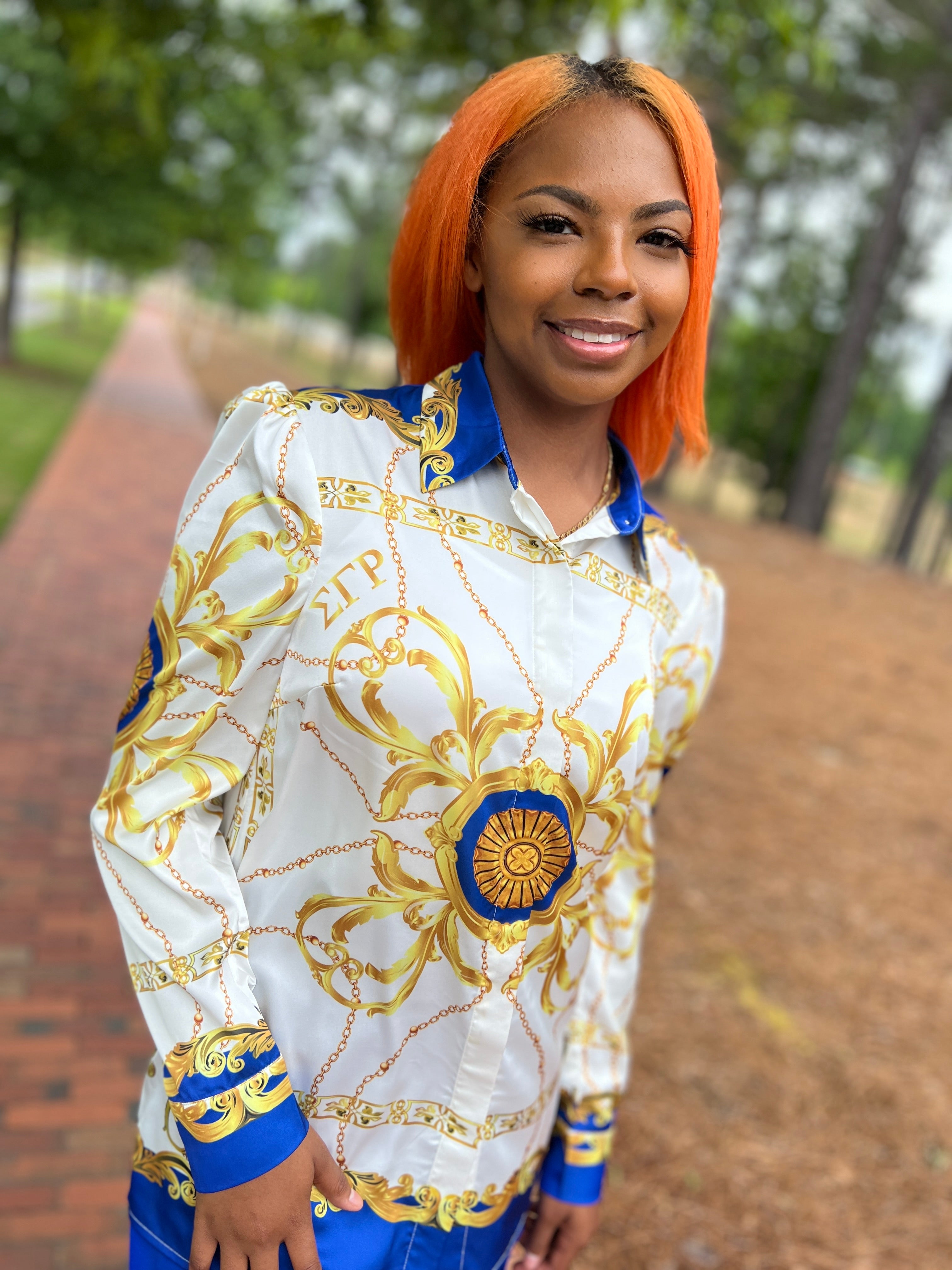 Chains & More Blouse- SGRHO