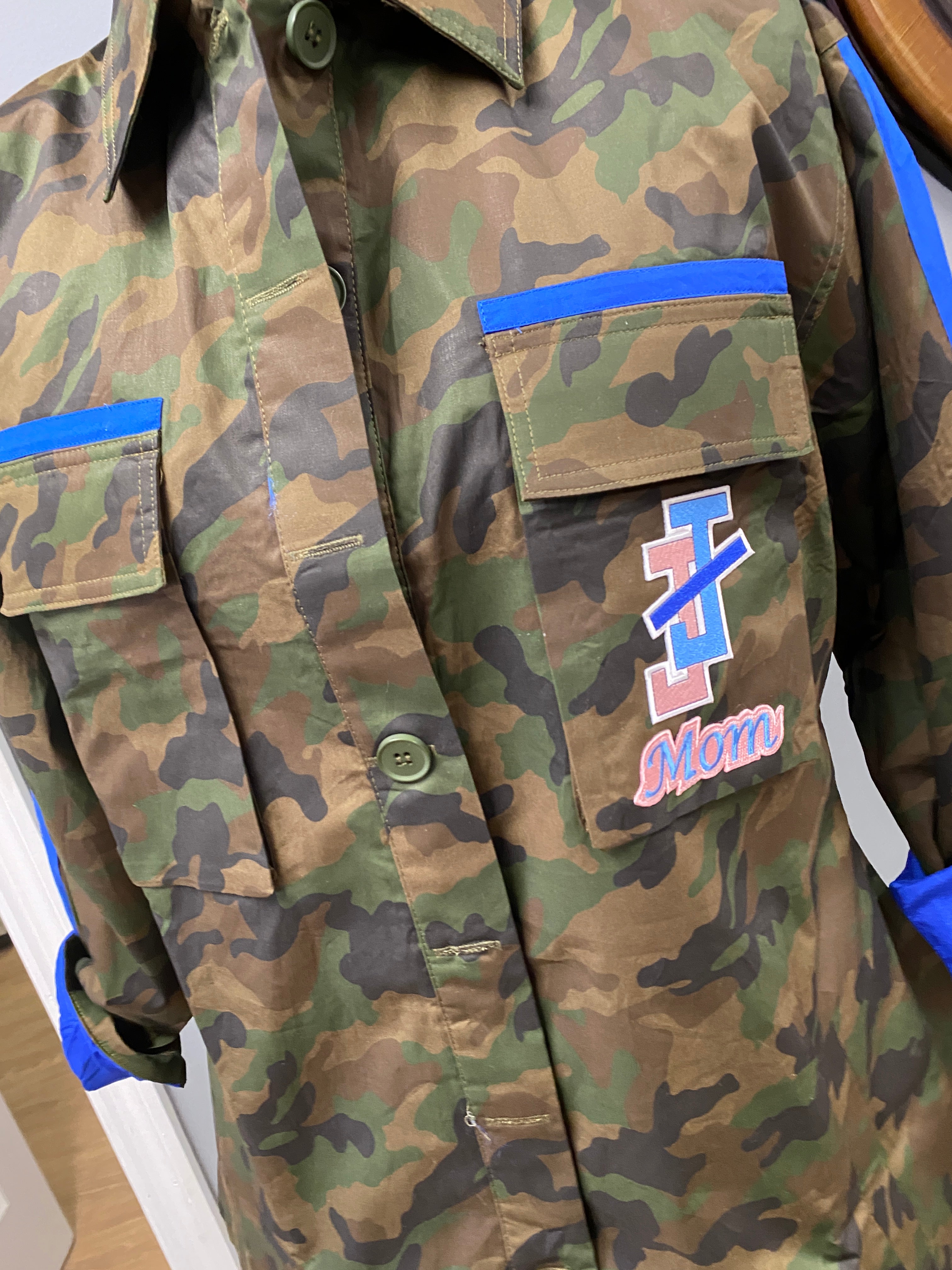 Camouflage Jacket- Jack and Jill Mom