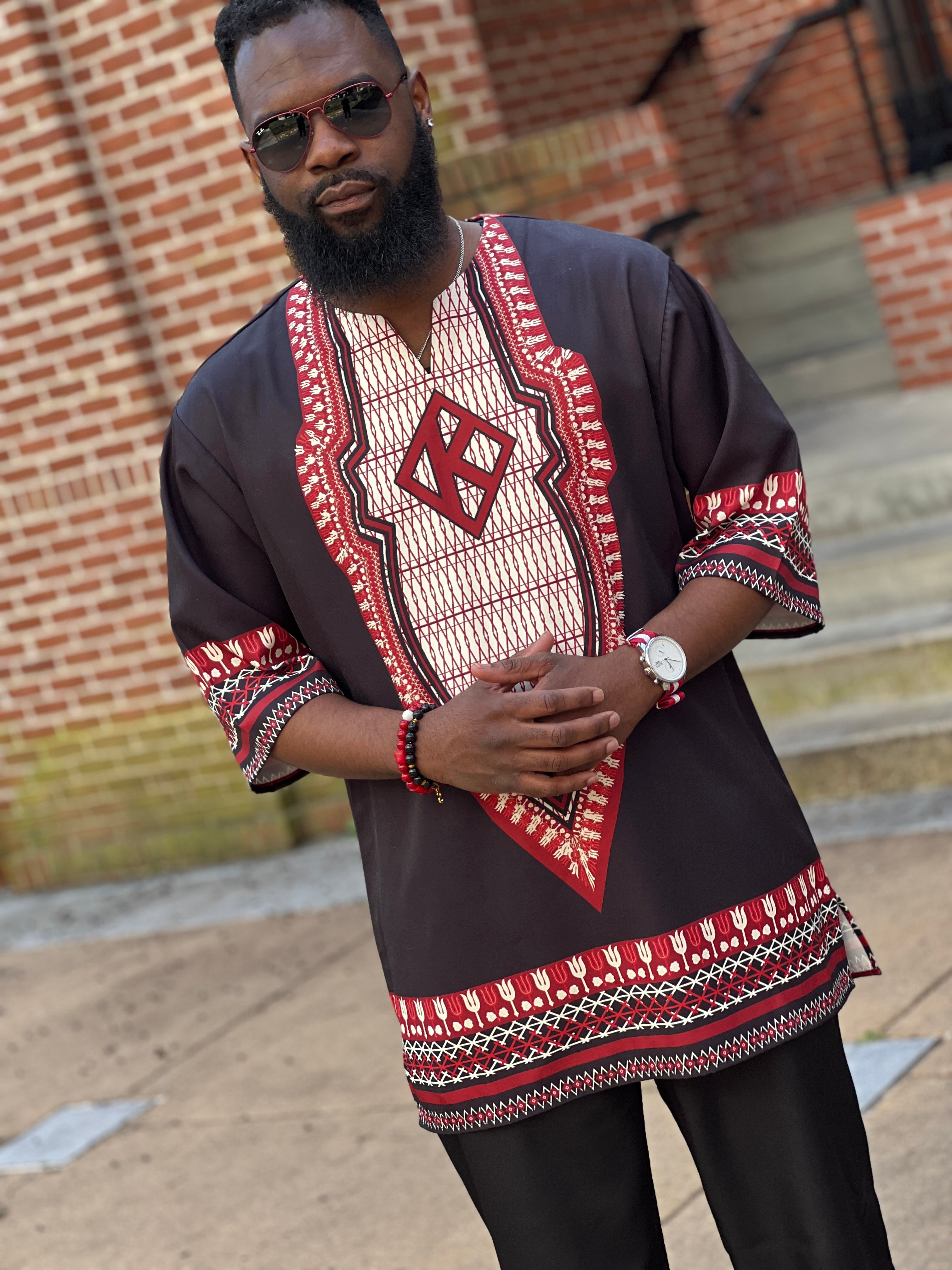 Dashiki Shirt- Kappa Alpha Psi