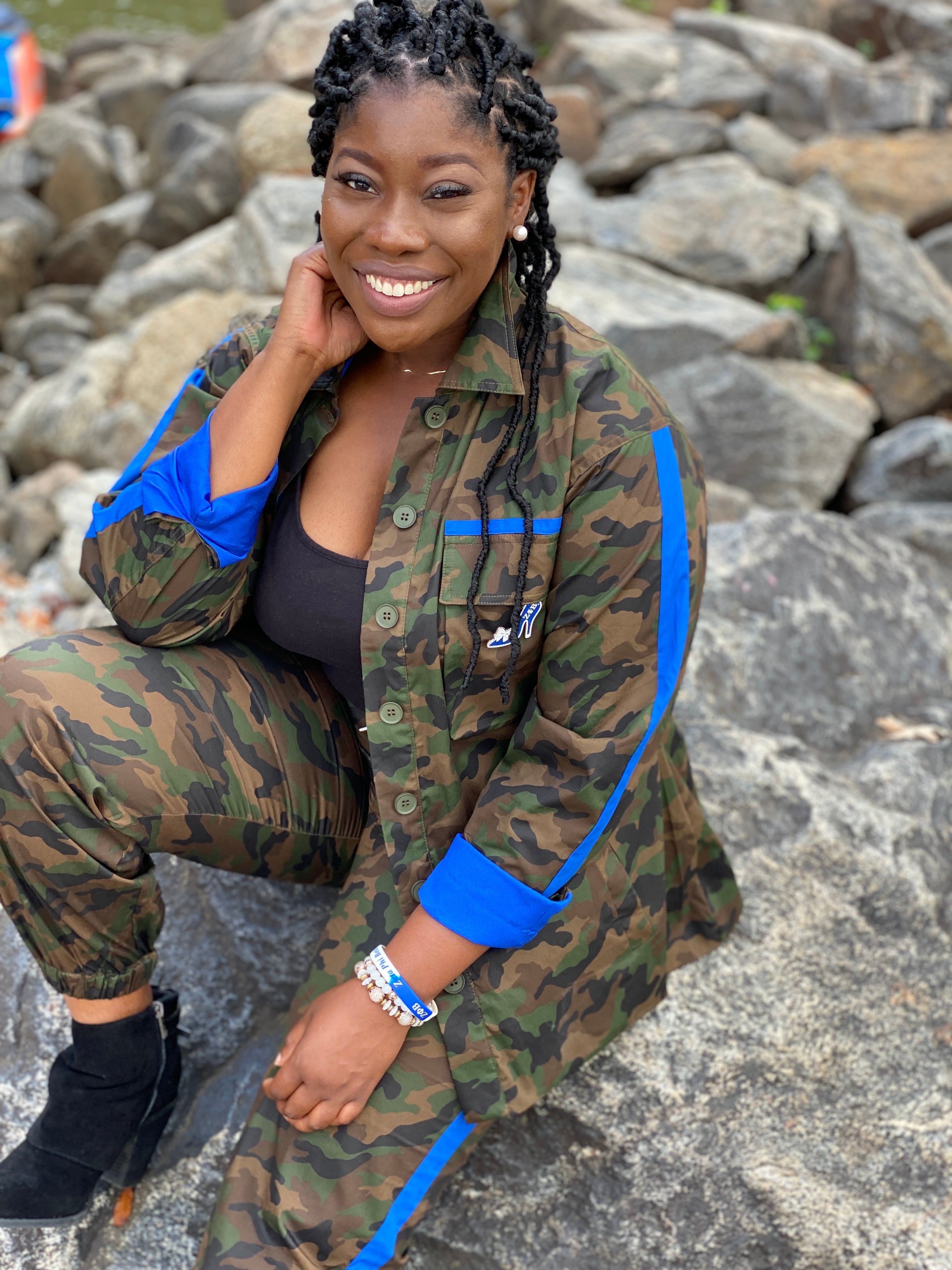 Zeta Dark Green Camo Jacket