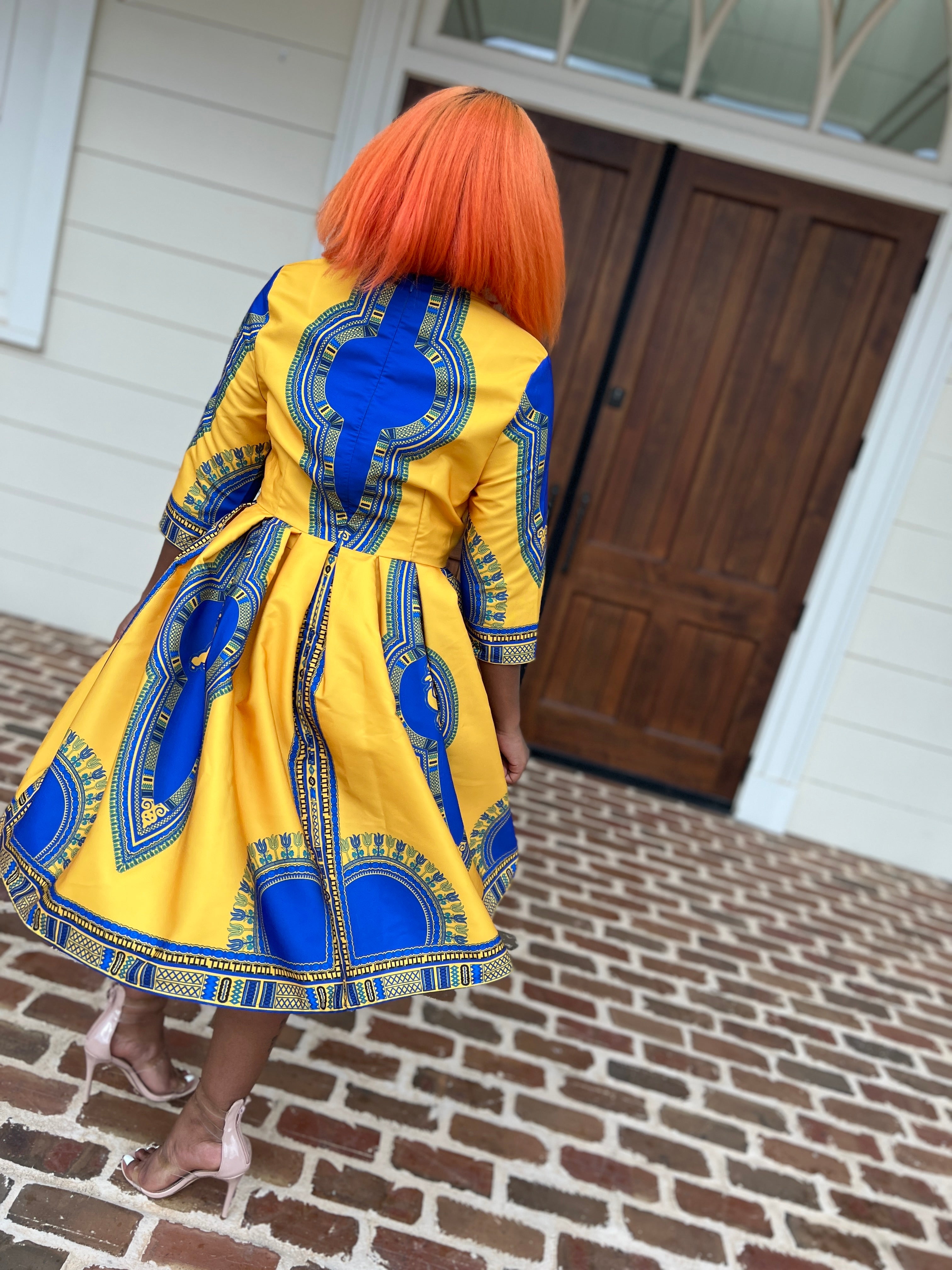 Dashiki Dress- SGRHO Final Sale. No refunds or exchanges