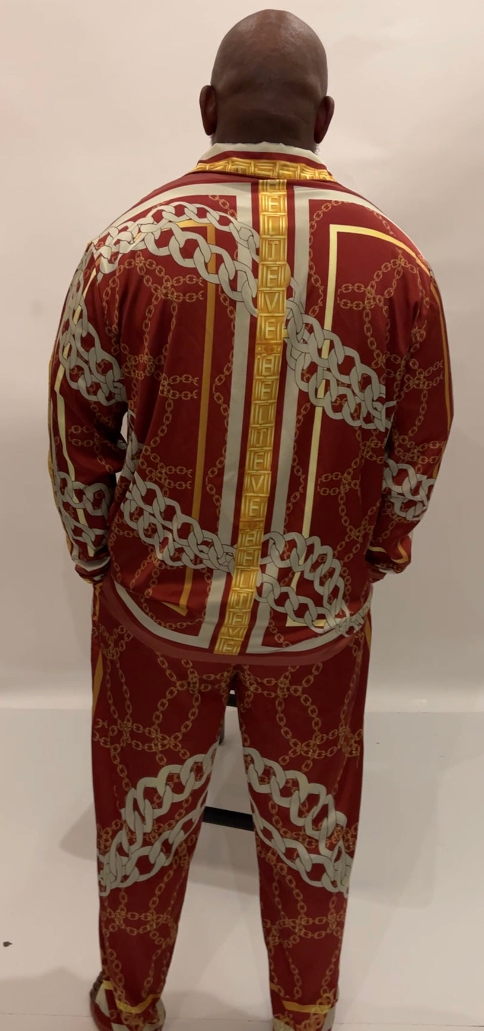 Kappa Alpha Psi Pajama set- Chains -Final sale. No exchanges or refunds