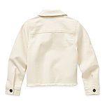 Jack and Jill Youth-Beige Denim Jacket