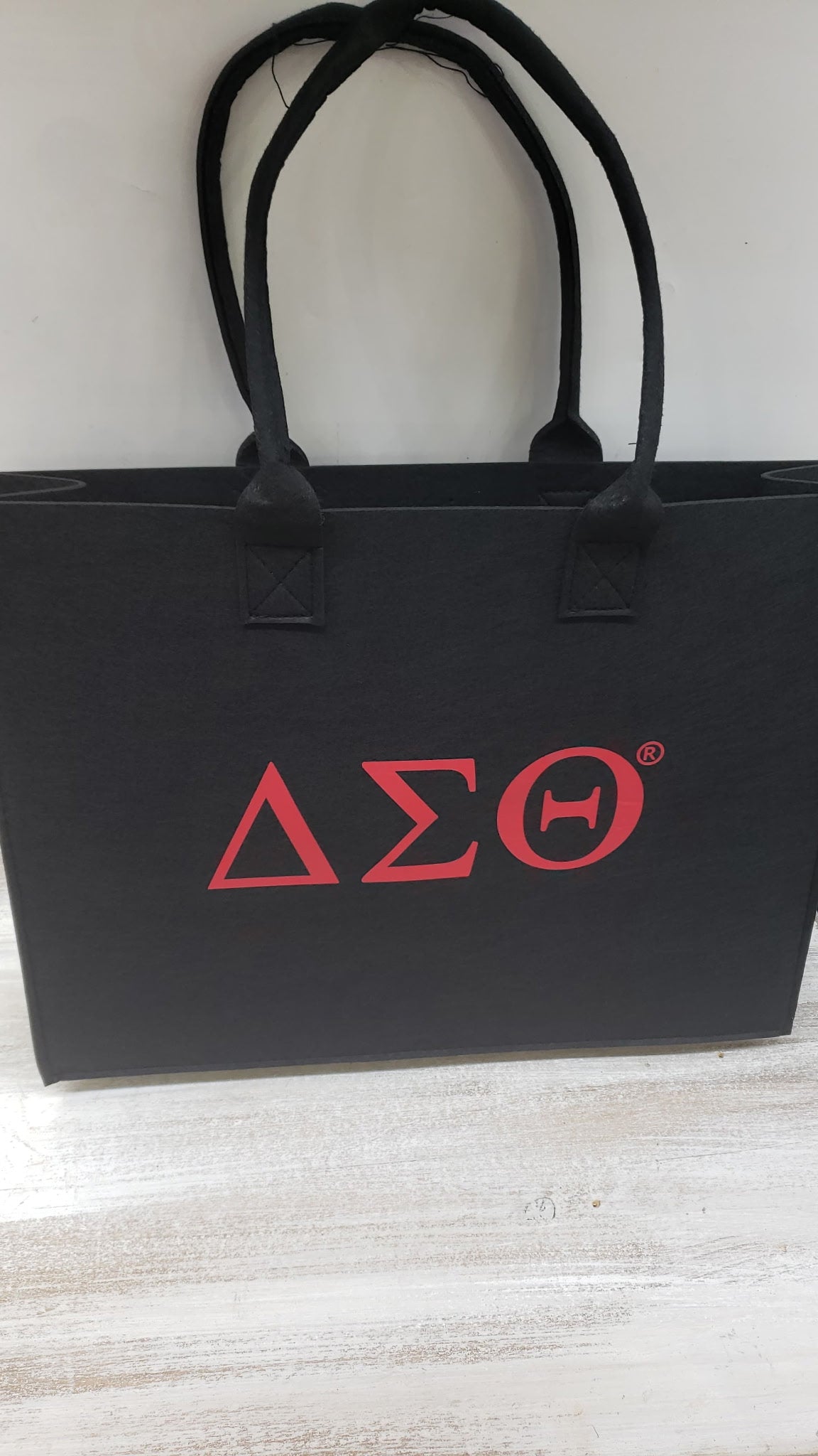 Delta Felt Tote