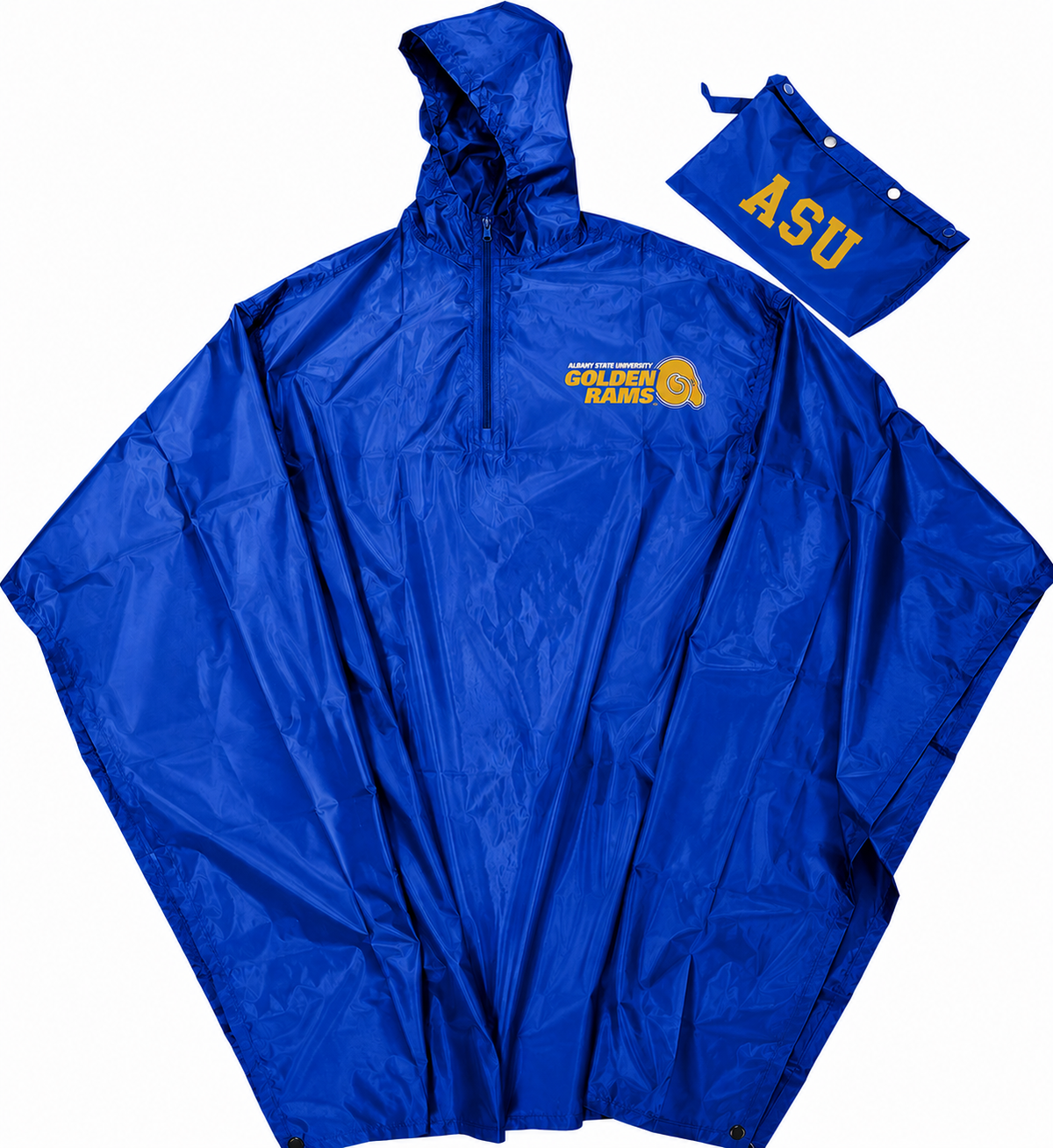 Albany State Poncho/Pouch