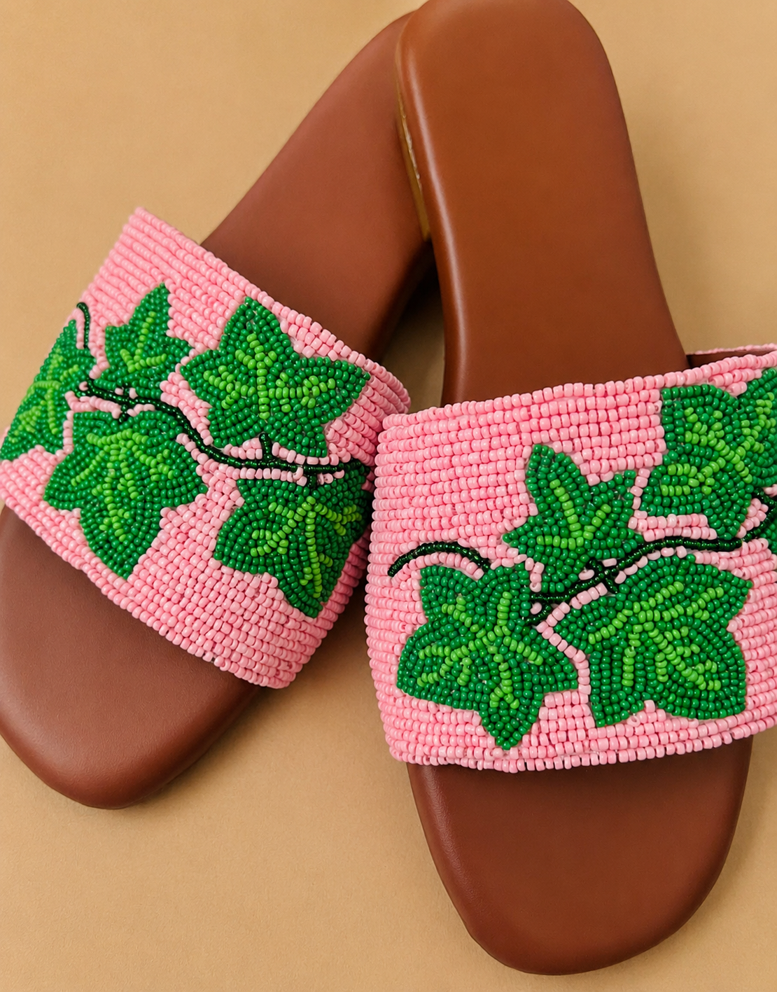 Beaded Ivy Sandal- PreOrder  ships by 9/30