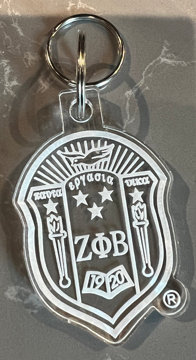 Zeta Acrylic Keychain