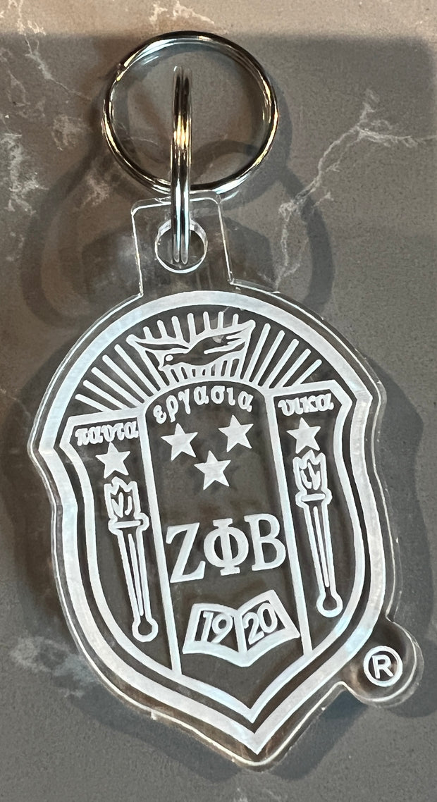Zeta Acrylic Keychain