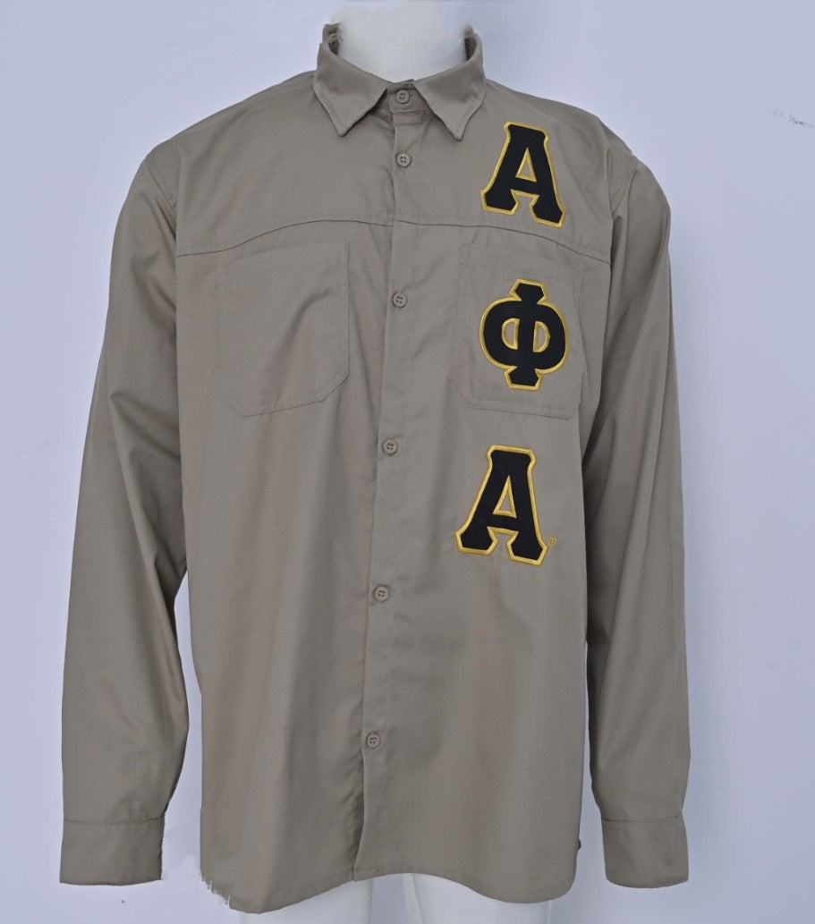 Alpha Khaki Shirt