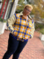 SGRHO VARSITY JACKET- LEATHER SLEEVES