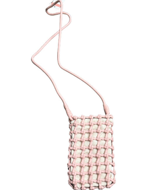 Braided cellphone crossbody