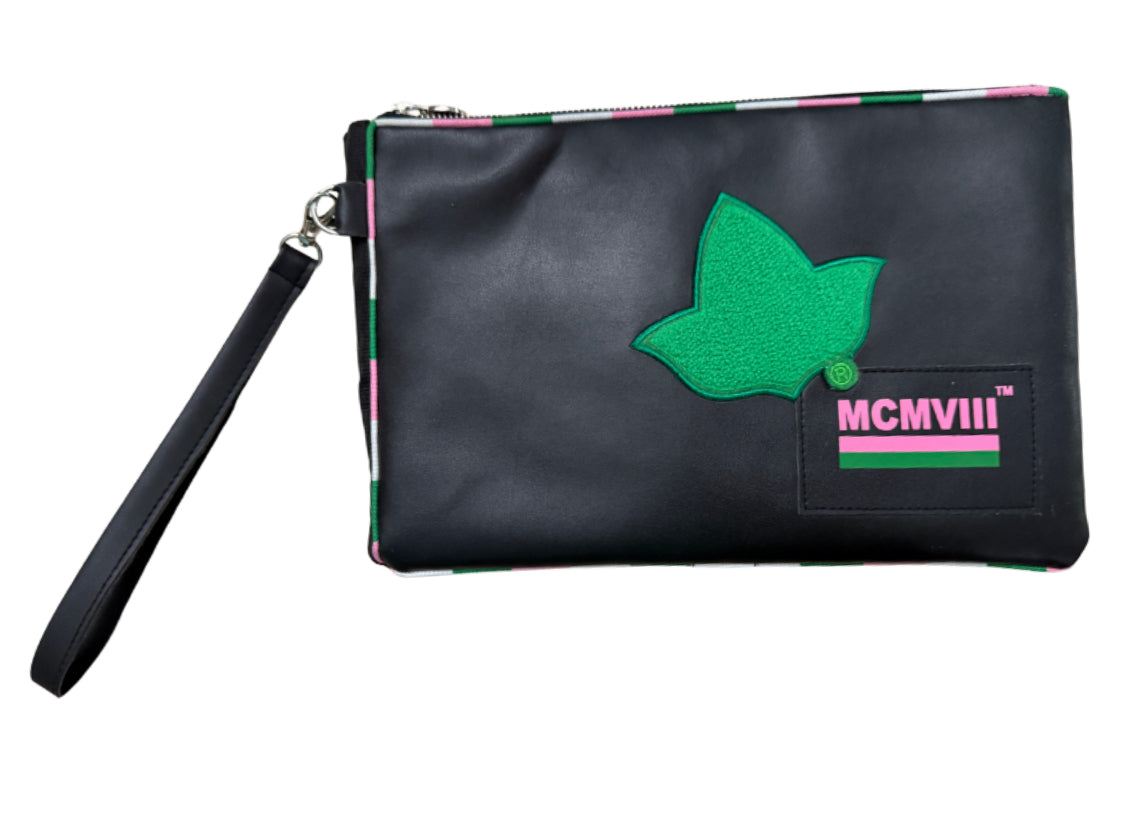 AKA Ivy Black Wristlet