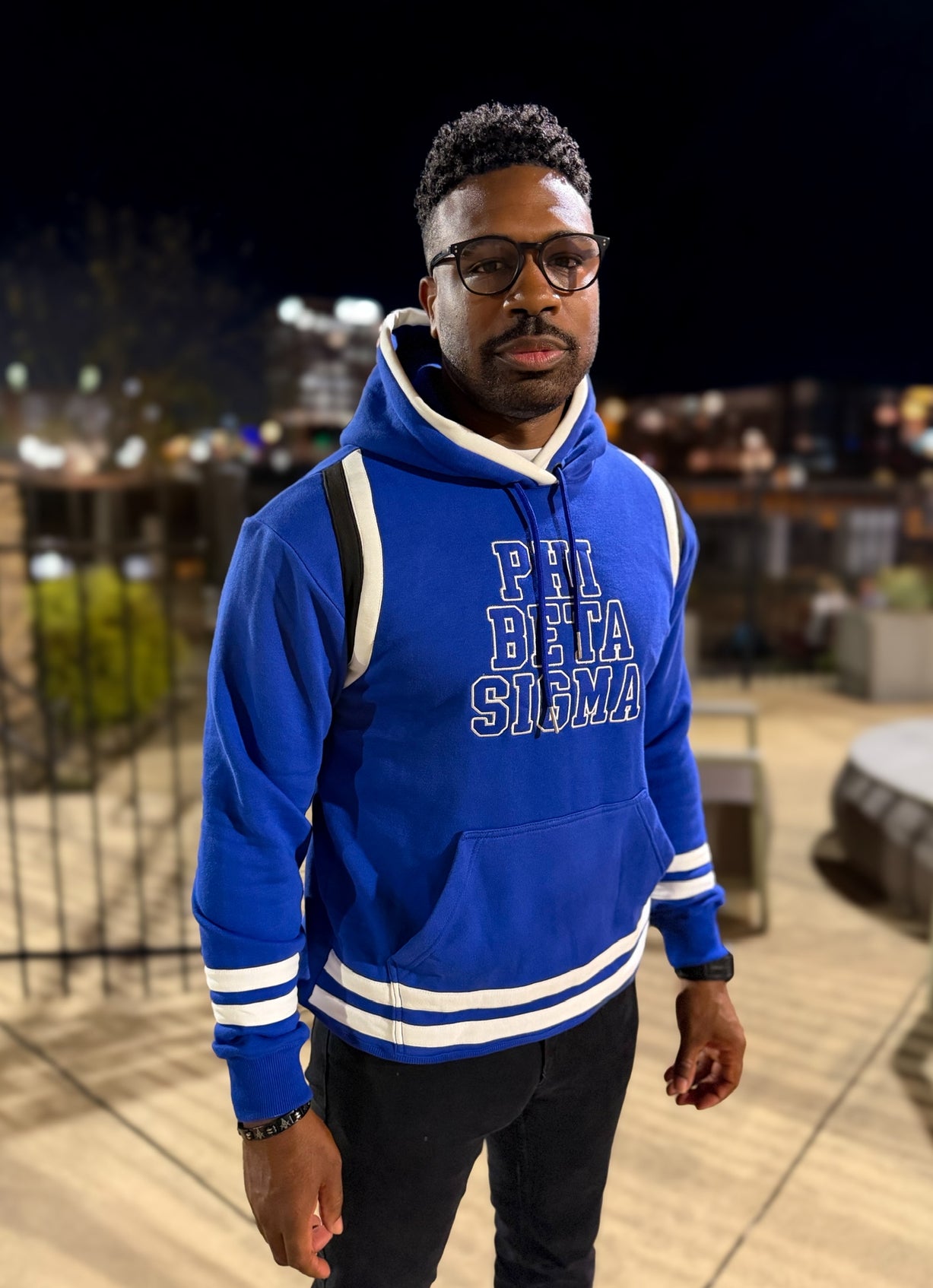 Sigma Striped Hoodie