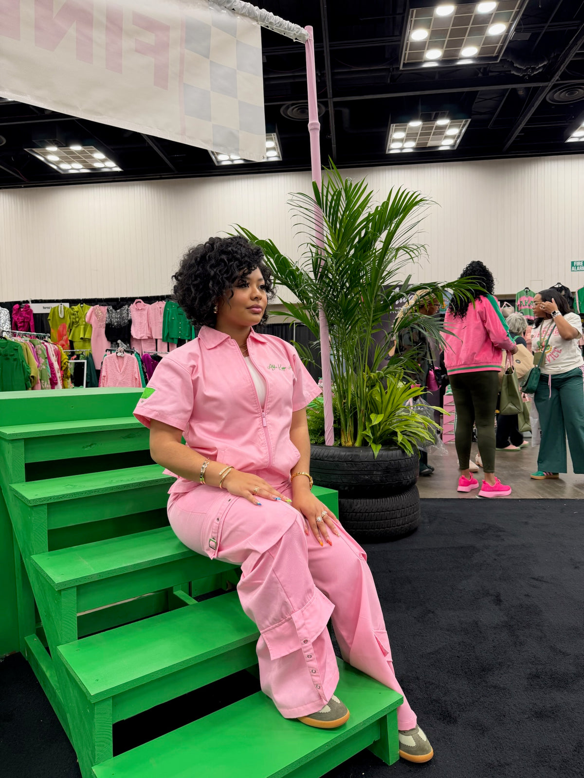 Cargo Pants -pink