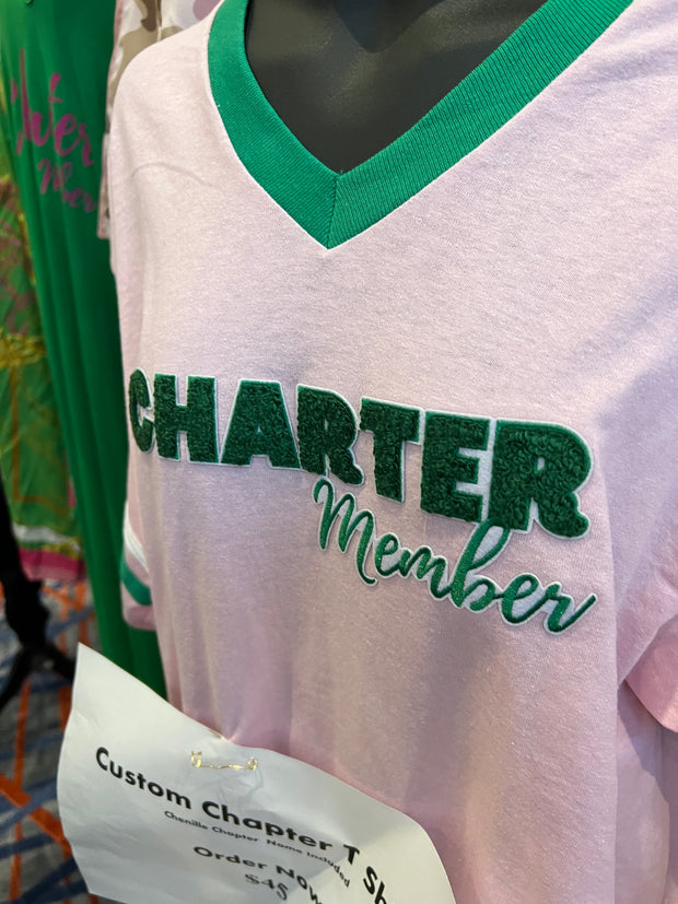 Charter member custom tee-new texas omega