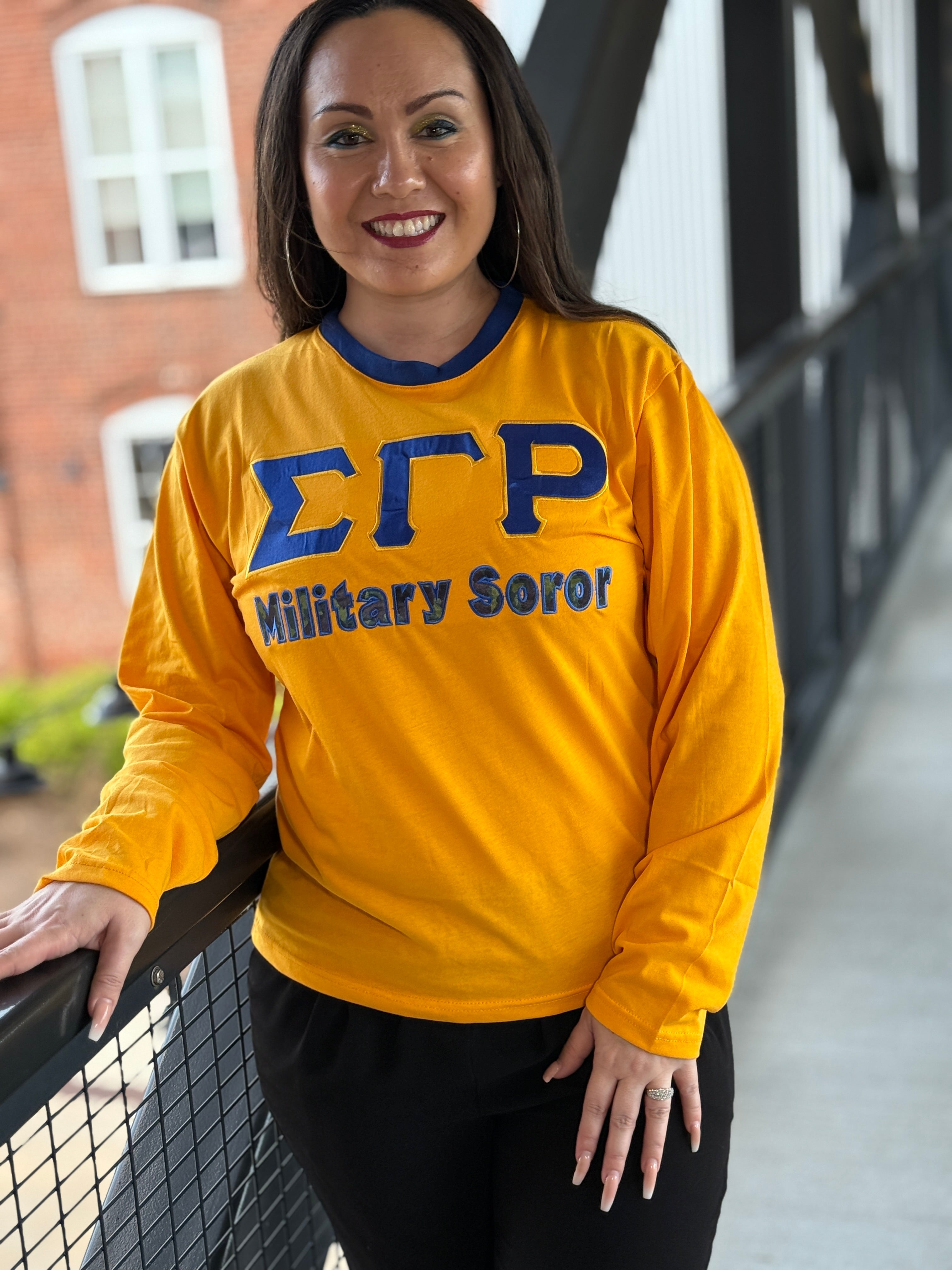 SGRHO Military Long Sleeve Tee