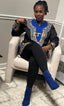 Dashiki Shirt- SGRHO Long Sleeve