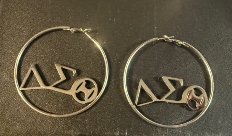 Delta Hoop Earrings