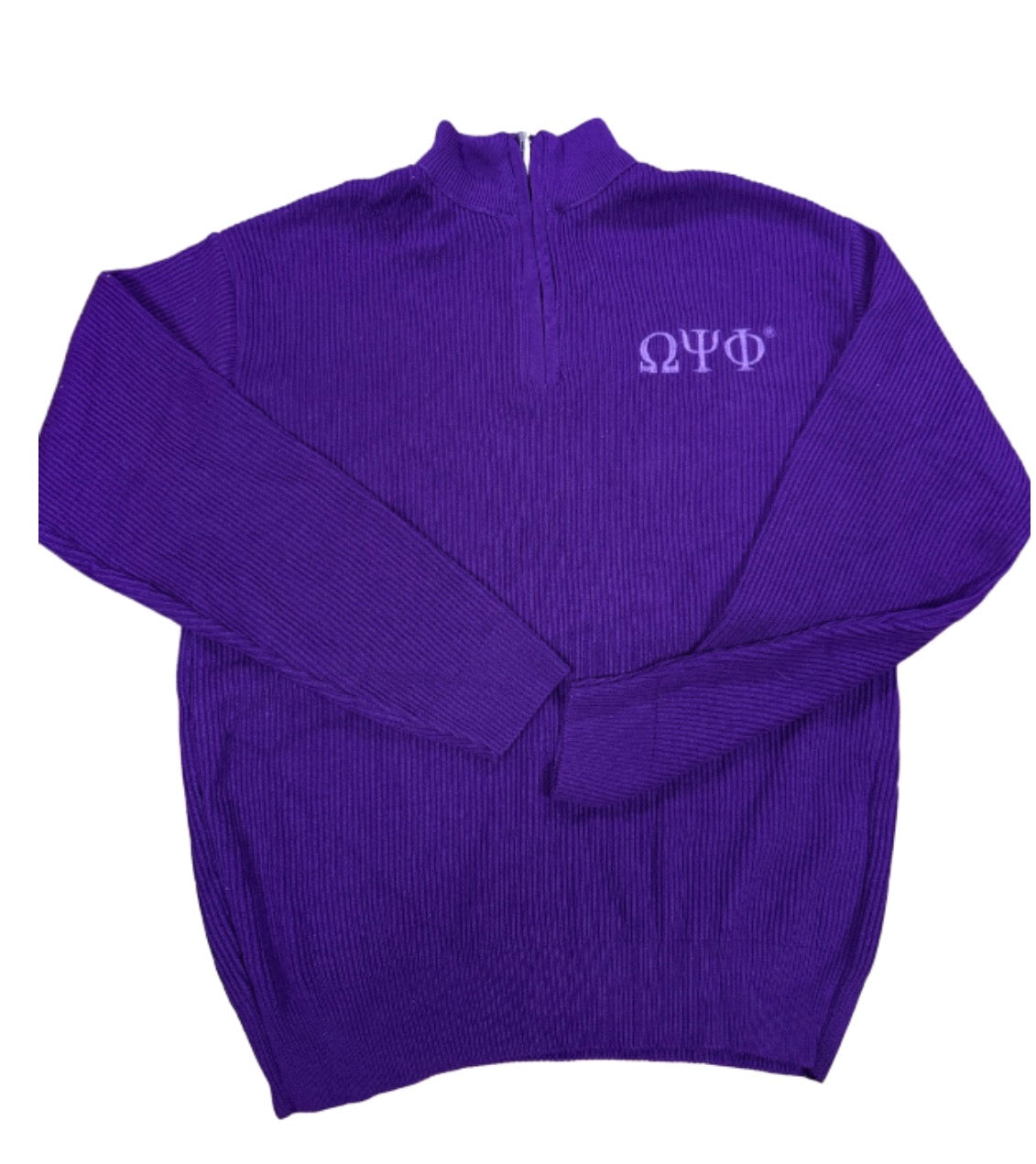 Omega Quarter Zip Sweater