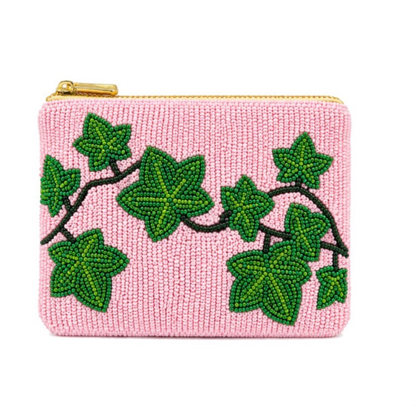 Ivy bloom coin purse -PreOrder  ships by 9/30