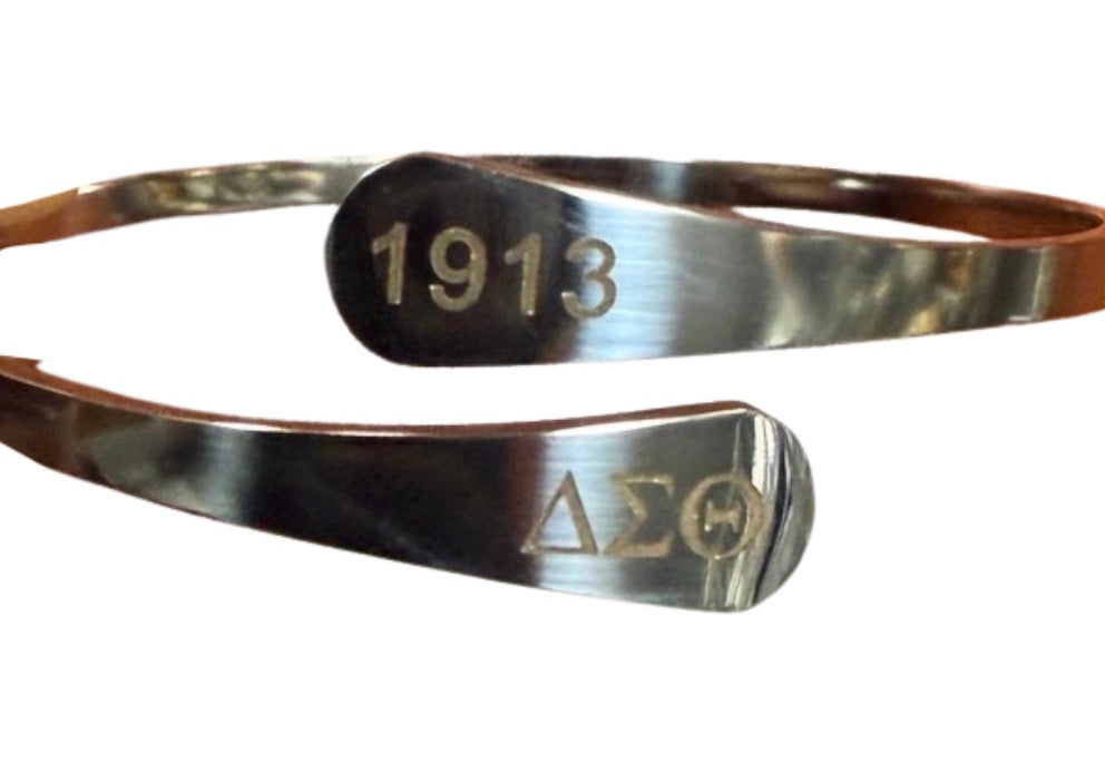 Delta Spoon bangle bracelet