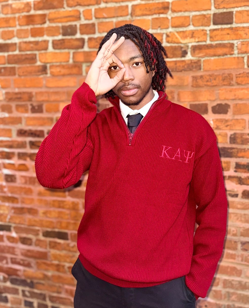 Kappa Quarter Zip Sweater