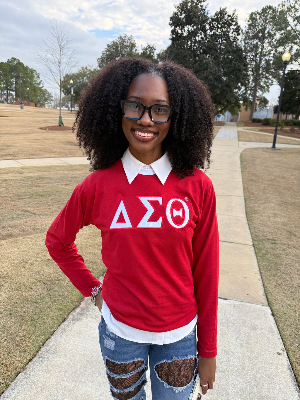 Delta Long Sleeve Tee