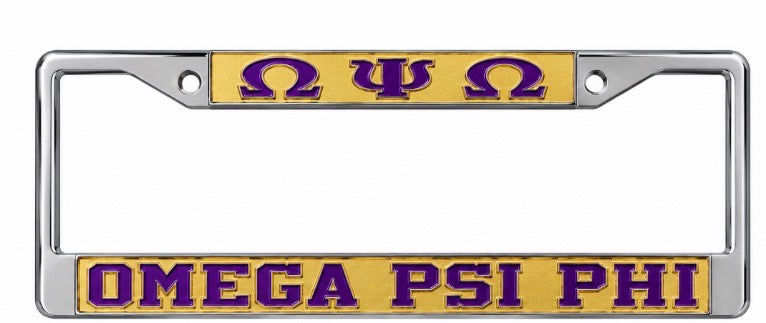 OMEGA CAR TAG FRAME