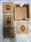 Delta Wood  Coaster sets- 4pc