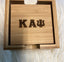 Kappa Wood  Coaster sets- 4pc