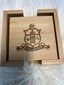 Kappa Wood  Coaster sets- 4pc