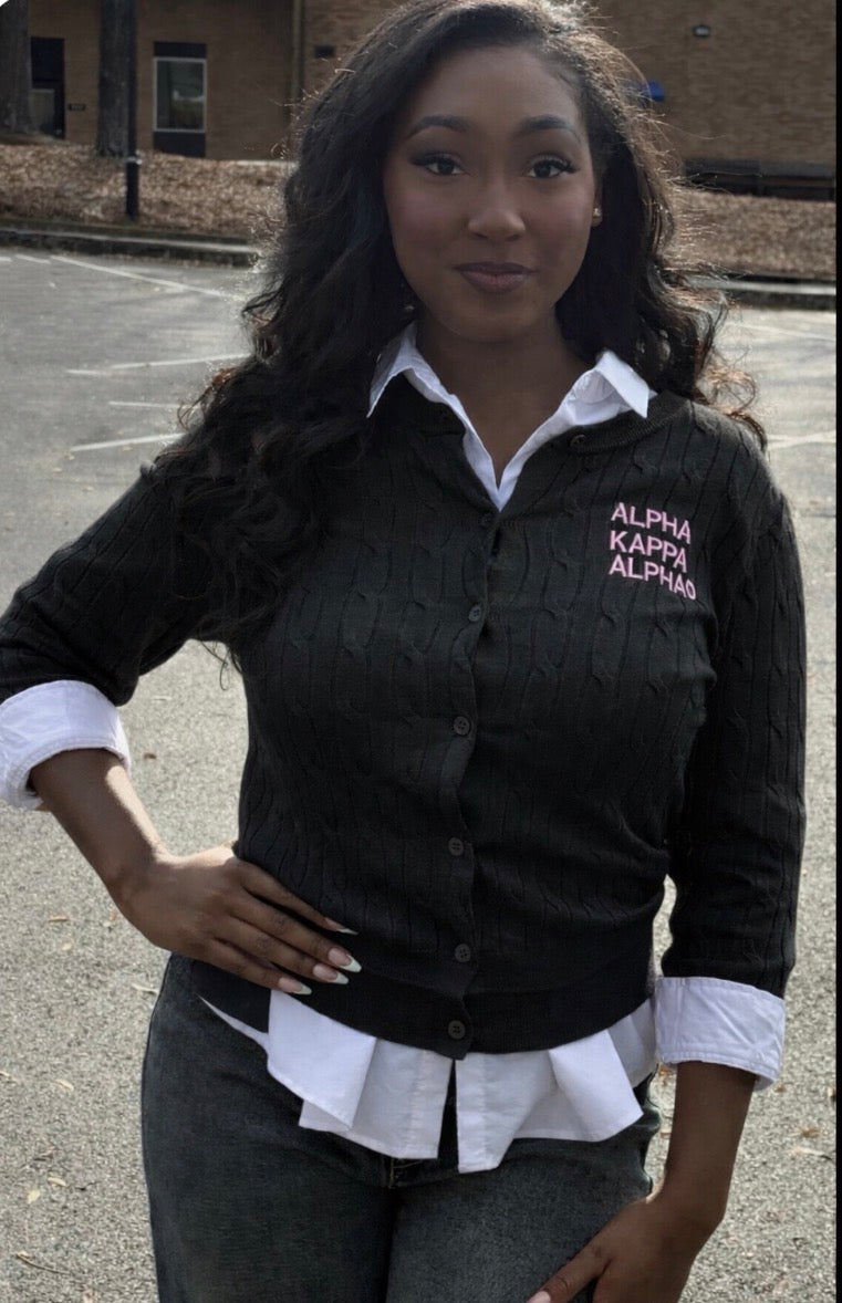 AKA Cable knit cardigans